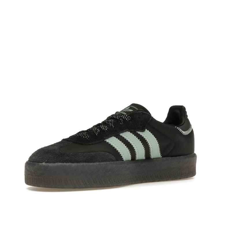 Adidas Sambae Black Hazy Green Women Sneakers Core-Black Carbon IE9110