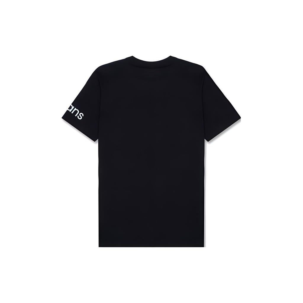 Calvin Klein Letter Print Crew Neck Short Sleeve T-Shirt Men Tops 40DC816-010