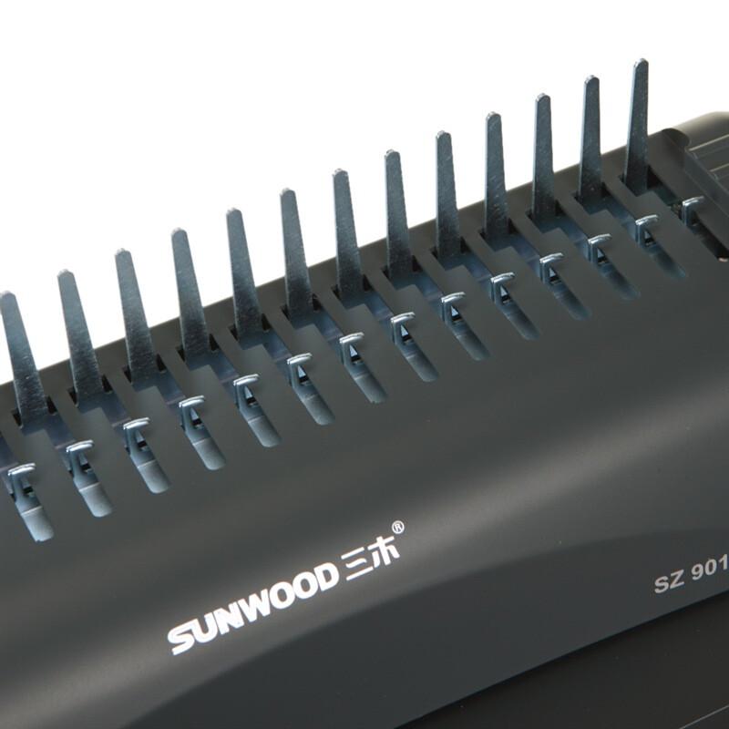 Sanmu SZ9012 Manual Comb Binding Machine CN plug (adapter included)