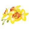 Hawaiian Artificail Orchid Hair Clip Summer Beach Hair Decoration Bohemian Flower Hair Accessory for Women and Girls