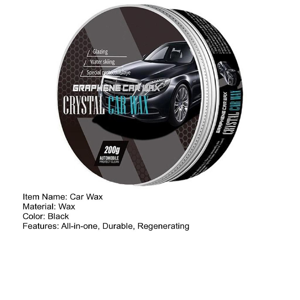 Car Wax Polish 3-in-1 Ceramic Coating Polish Wax Long Lasting Protection Easy To Apply Removes Scratches Oxidation Vehicle Paint Care Protection Wax