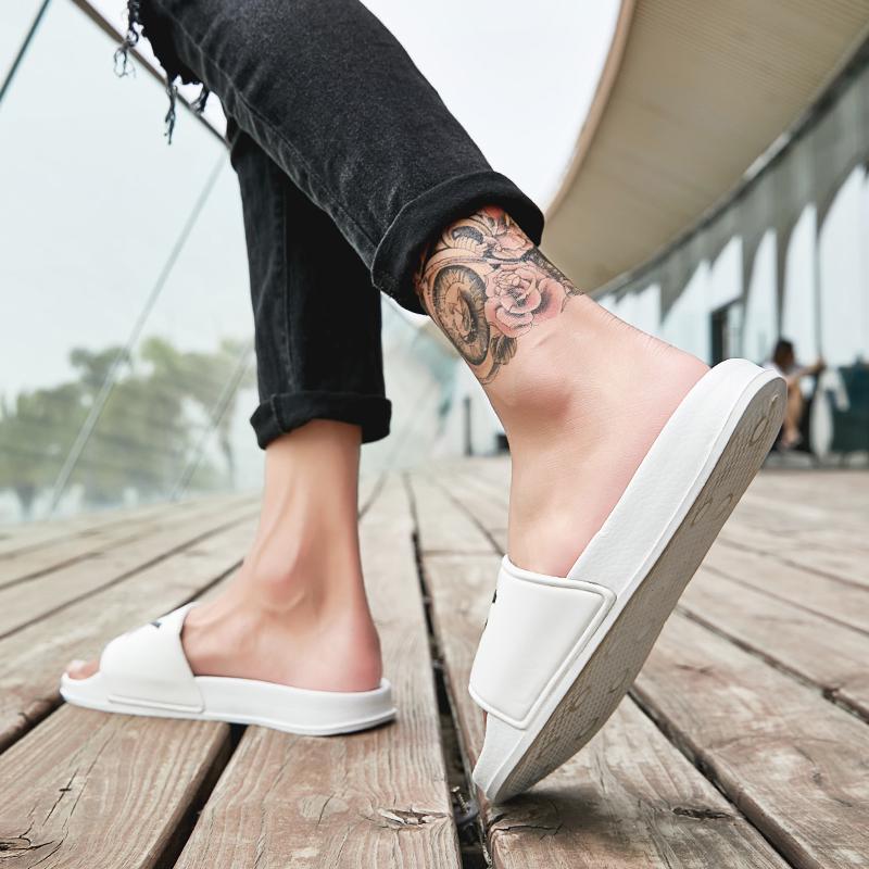 Slippers for Men and Women Lightweight Soft Comfortable Summer Slippers Fashion Outdoor Indoor Slippers Couple Non-slip Flip Flops