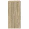 Sideboard with Drawers Sonoma Oak 38 x 34 x 75 cm