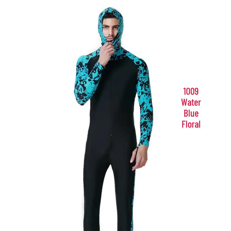 SBART Men s Long Sleeve One-Piece Wetsuit for Surfing & Snorkeling L