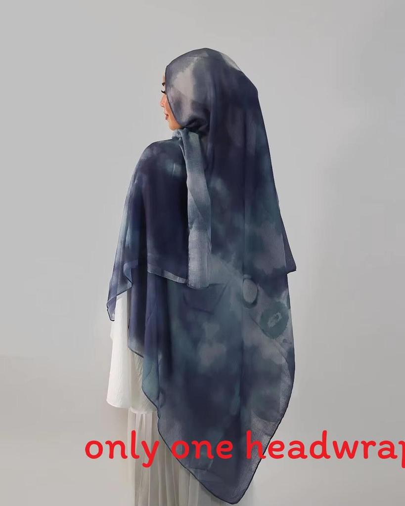 Ethnic Style Satin Polyester Shawl With Warmth Sun Shade For Women
