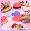 1000 Pcs Valentine's Day Paper 3.9 Inch Heart Cutouts Decorations Heart Shaped Paper Die Cuts for DIY Cards Craft Art Project Bulletin Board