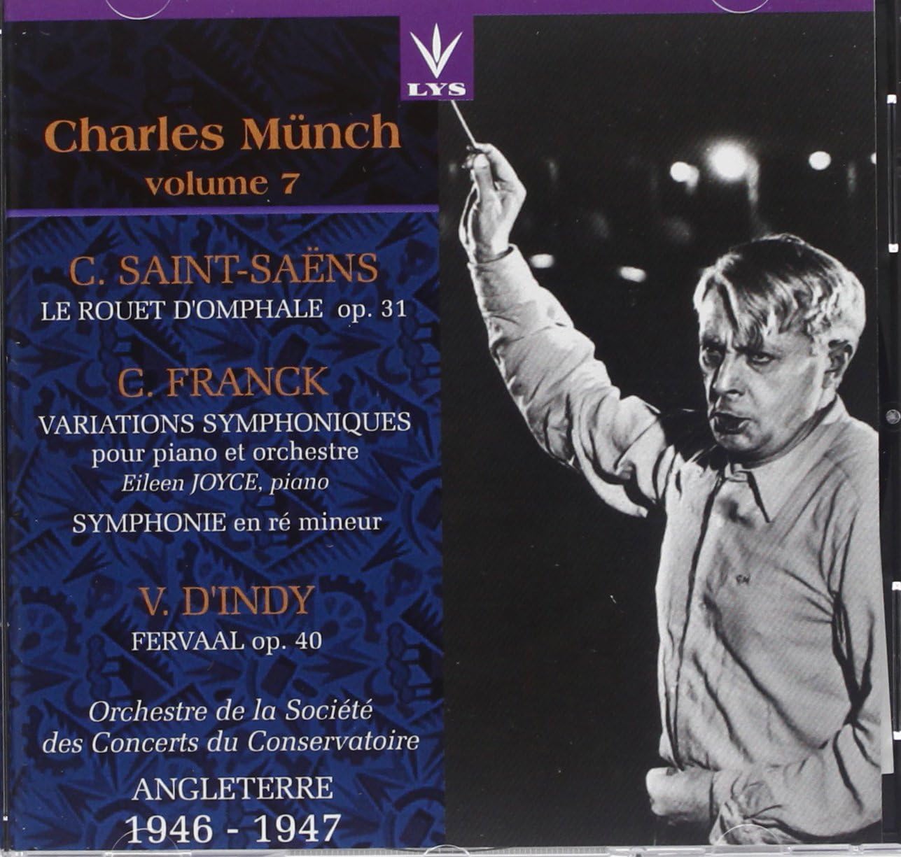 

CD CHARLES MUNCH - Charles Munch Vol.7 LYS409 Non Japan Classical Used