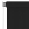 Outdoor Roller Blind 240 X 140 Cm Black