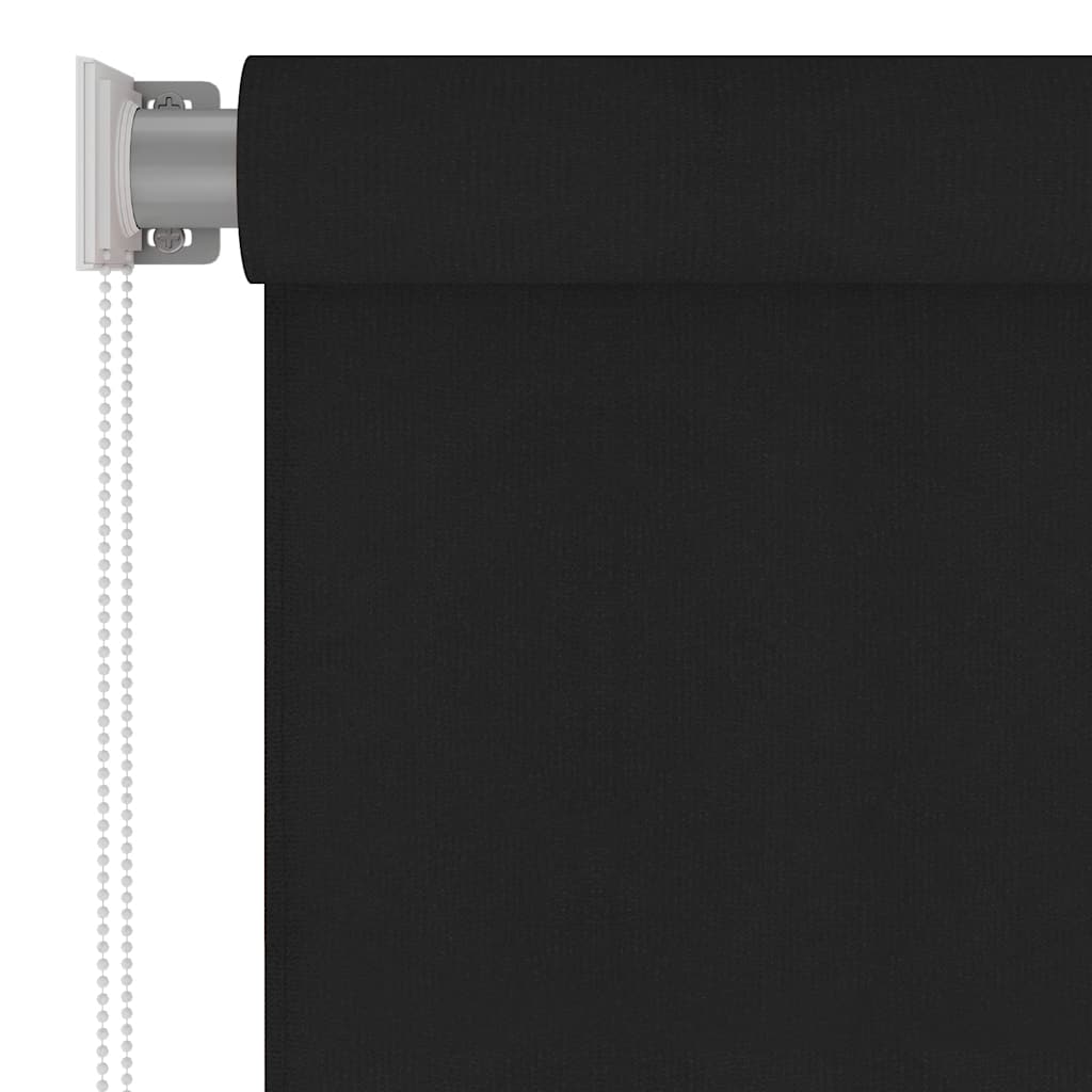 Outdoor Roller Blind 240 X 140 Cm Black