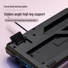 Blue & White Backlit Gaming Keyboard - Full Size Mechanical Feel, Wired USB