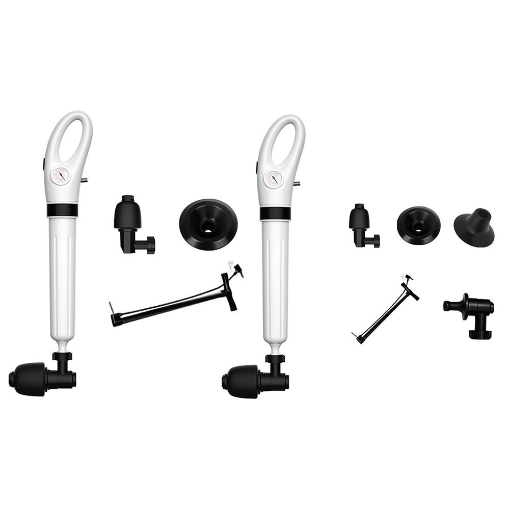 Air Power Drain Blaster Tools Universal Water Pipe Dredger High-pressure Reusable Equipment for Bathroom Shower Bathtub