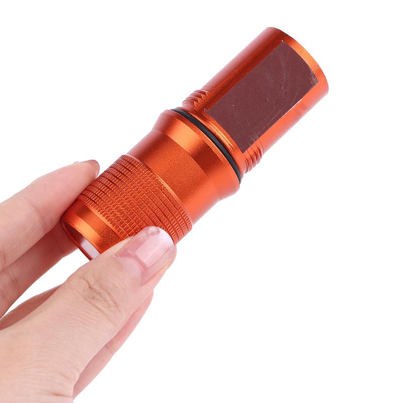 Portable Pill Case Waterproof Edc Container Capsule Airtight Aluminum Alloy Pill Bottle Keychain Travel Pill Holder Organsizer