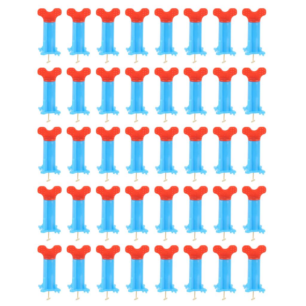 40PCS Tile Leveling System Kit Reusable Floor Tile Leveler Spacers Portable Tile Spacers Tool Set