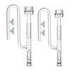 Glass Lily Pipe Inflow with Skimmer for Aquarium Absorb Dissolved Organics