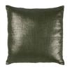 Cushion In Cotton, Linen Lurex with Iridescent Khaki Reflections 40x40