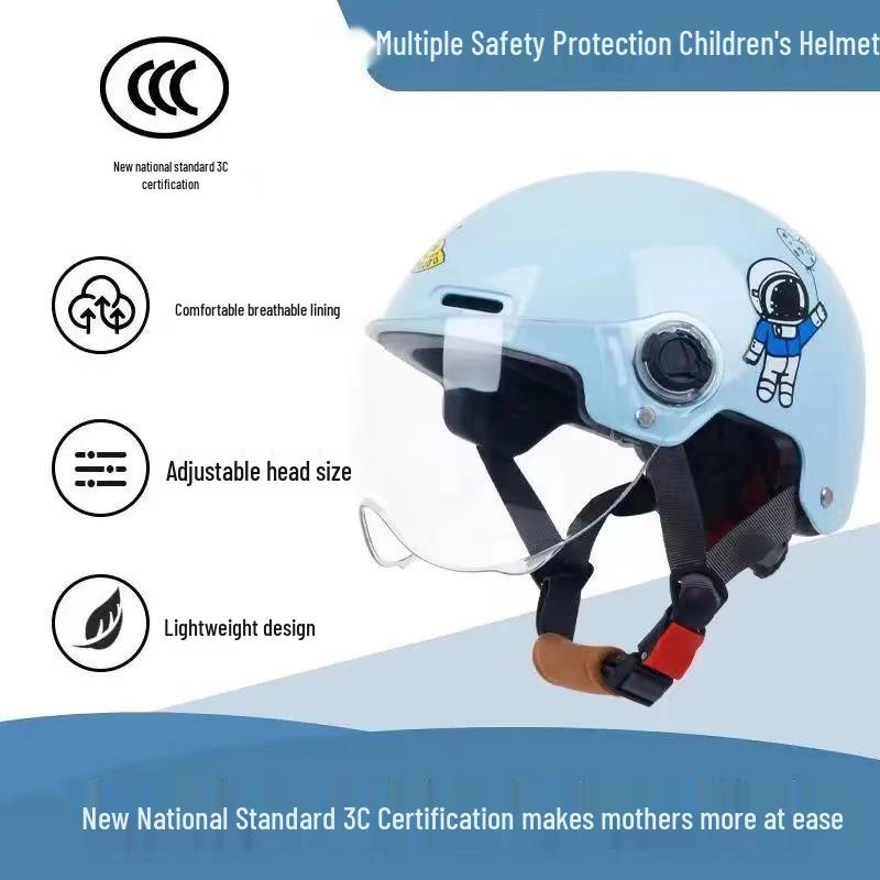 Kindersicherheitshelm 3C-Standard für Elektroroller - Universell passend für alle Jahreszeiten