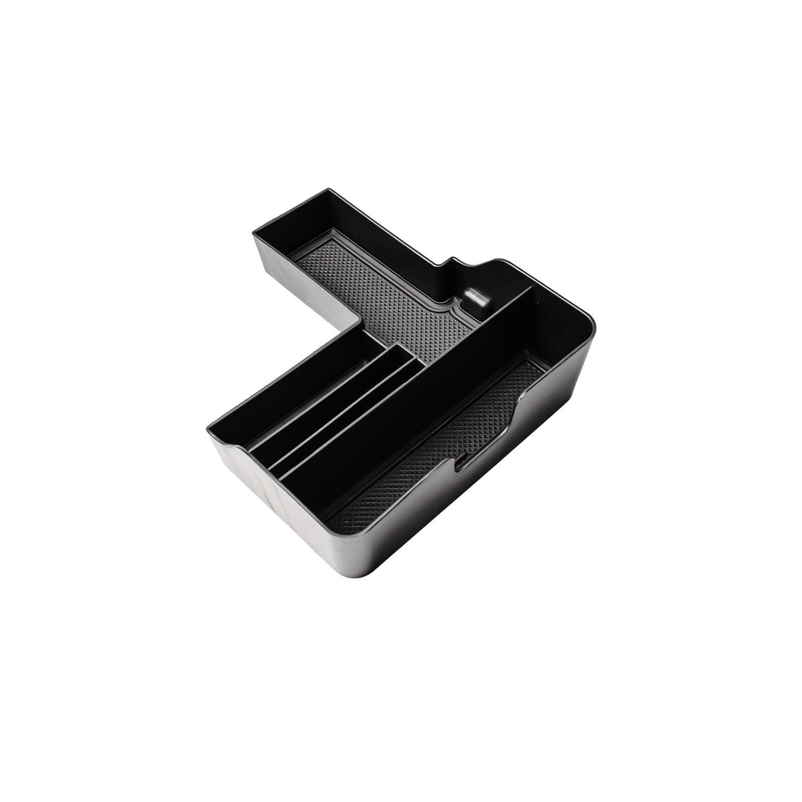 

Лоток на центральную консоль для Ford Explorer 2020 2025 2025 2025 2025 2025 Ящик для хранения подлокотника Органайзер центральной консоли Автомобильные ABS аксессуары