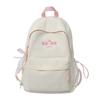 Schoolbag Japanese ins Spring outing versatile schoolbag niche design American retro large-capacity backpack travel lightweight backpack