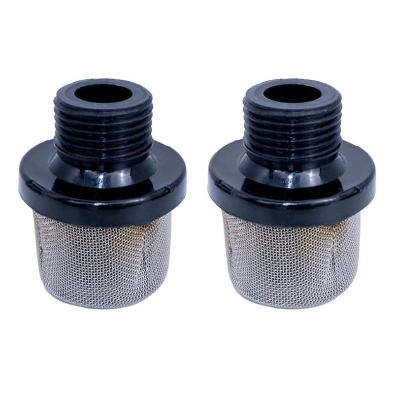 Replacement 3/4in NPT Thread 35Mesh Airless Sprayer Inlet Filters Durability Stainless Steel Filter For Painting Tool