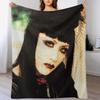 MALICE MIZER - Mana (Mana-Sama) - Japanese Visual Kei Band Throw Blanket Stylish Couch Blanket for Home Living Room