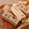 Exquisite Wooden Floral Girl Stamps - Creative Fresh Plant DIY Journal Decor Stamps (8 Styles To Choose) Journal Stamp Journal