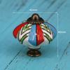 1x luxurious porcelain knobs handles Ceramic Drawer Dresser Knobs Pulls Kitchen Cabinet Furniture Bedroom Handle