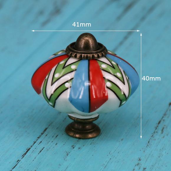 1x luxurious porcelain knobs handles Ceramic Drawer Dresser Knobs Pulls Kitchen Cabinet Furniture Bedroom Handle