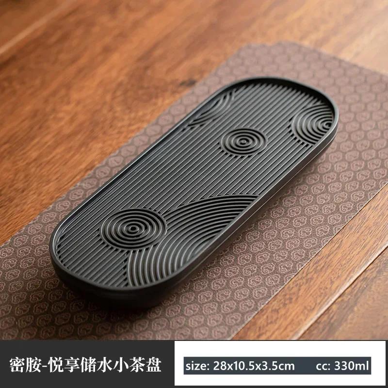 

Меламин Тип хранения воды Чайный поднос Китайские чайные аксессуары Домашнее чайное море Подносы для чайника Декоративные принадлежности для чаепития