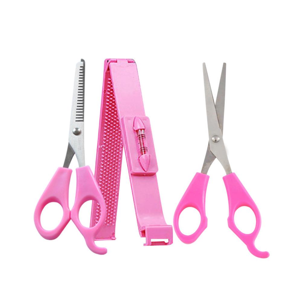 3pcs Girls Diy Artifact Style Set Kit Hair Cutting Tool Pruning