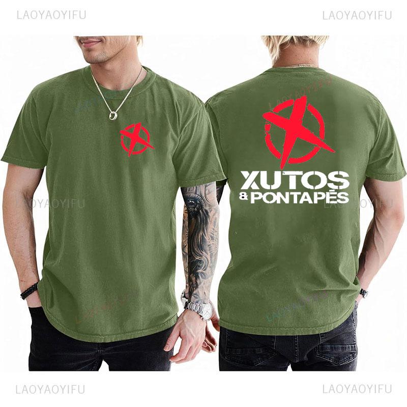 

Xutos & Pontapes Bandas De Rock Camisetas Cotton O-collar Unisex Clothing Men Women Streetwear Vintage Gothic Printed Tees 5XL різнокольоровий