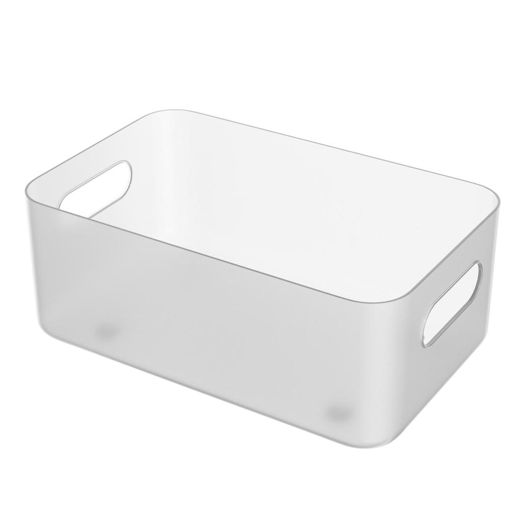 Plastic Storage Box with Lid - Ideal for Clothes, Snacks, and Sundries