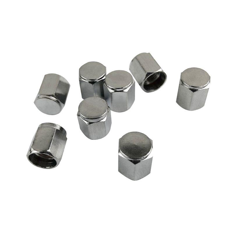 8Pcs Aluminum Alloy Car Wheel Tire for Valve Caps Tyre for Rim Stem Covers for Car Truck Automotive Styling Air Caps