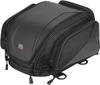 Motorcycle Seat Waterproof and with Rain Rear with Luggage Camping Seat Universal Motorcycle Compatible with Most Ninja Black Bag,