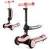 2-in-1 Scooter-balance Bike Kinderkraft Halley Pink