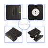 Aluminum Z Flex Tilt Tripod Head 2KG Payload with Universal 1 4 3 8 Screw Bubble Level for DSLR Camera Mounting