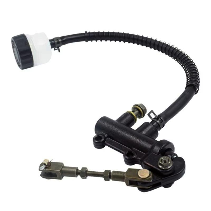 Motorcycle Rear Brake Master Cylinder Pump Hydraulic For Aprilia Ducati Honda Kawasaki Moto Guzzi Triumph