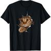 Sweet Kitten Torn Cloth - Funny Cat Lover Cat Owner Cat Lady T-Shirt