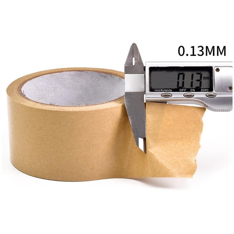 Brown Packing Tape Roll of 25 Yards Paper Packaging Tape Strong Packing Tape for Shipping Parcel Box Moving House