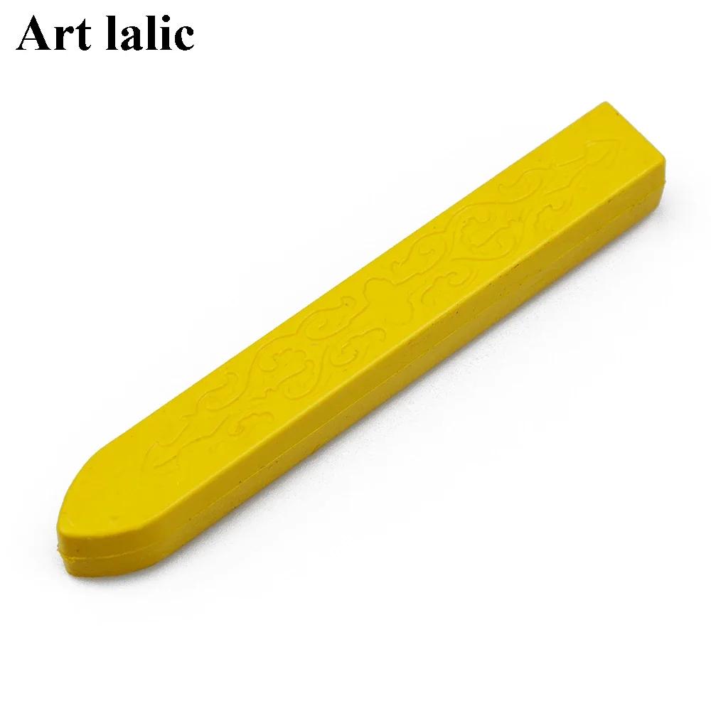 1 Pcs Sealing Wax Stick Retro Seal Stamps For Letter Wedding Invitations 90*10*10mm Vintage Cord Wick Vintage Sealing Wax Sticks