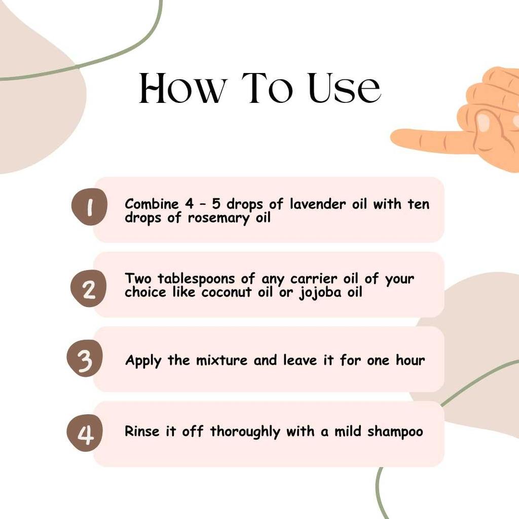 Ananta Combo Olio Essenziale per la Crescita dei Capelli – Oli Aromatici di Jojoba, Lavanda e Rosmarino (10 ml × 3)