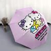 1pc Gemini Hello Kitty Star Friendship Umbrella with Plastic Handle,Suitable for All Seasons Home Travel Outdoor UmbrellaSanlio464