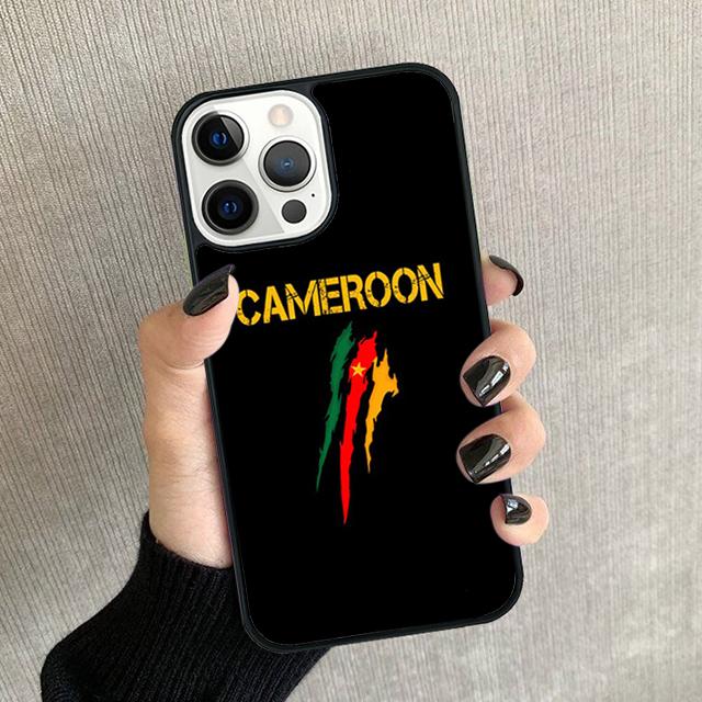 Republic of Cameroon Flag Phone Case For iPhone 17 Air 16 15 14 plus 11 12 13 Pro max Soft Bumper Shell Cover coque
