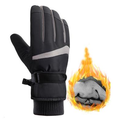 Ski Gloves Autumn and Winter Warm Fleece Thickened Touch Screen