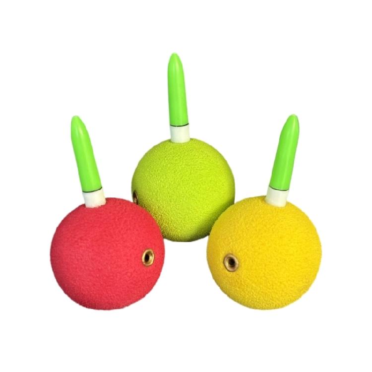 Lighted Bobbers EVA Spherical Fish Float Portable Fishing Float and Bobbers for Saltwater Buoyancy Float