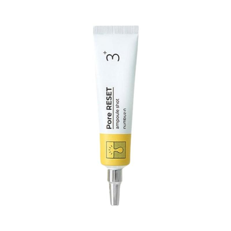 

numbuzin No.3 Pore Reset Ampoule 25ml – Pore Tightening & Skin Smoothing Serum for Clear, Refined Texture