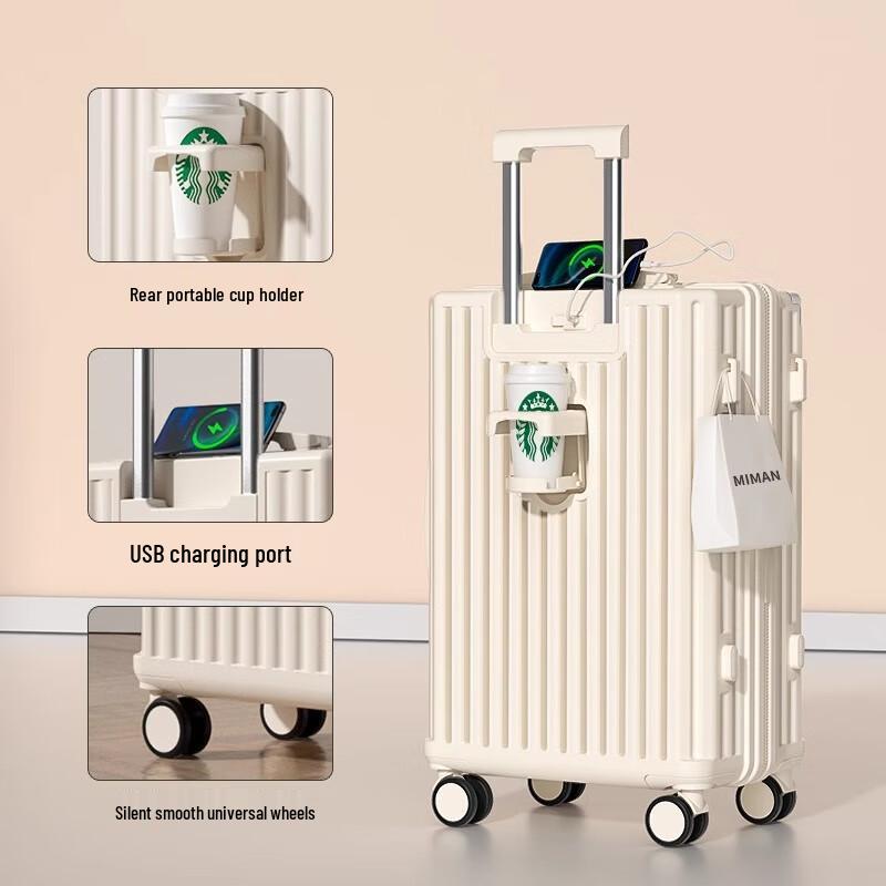 Ruyishi Stylish & Durable Spinner Luggage 22 inch