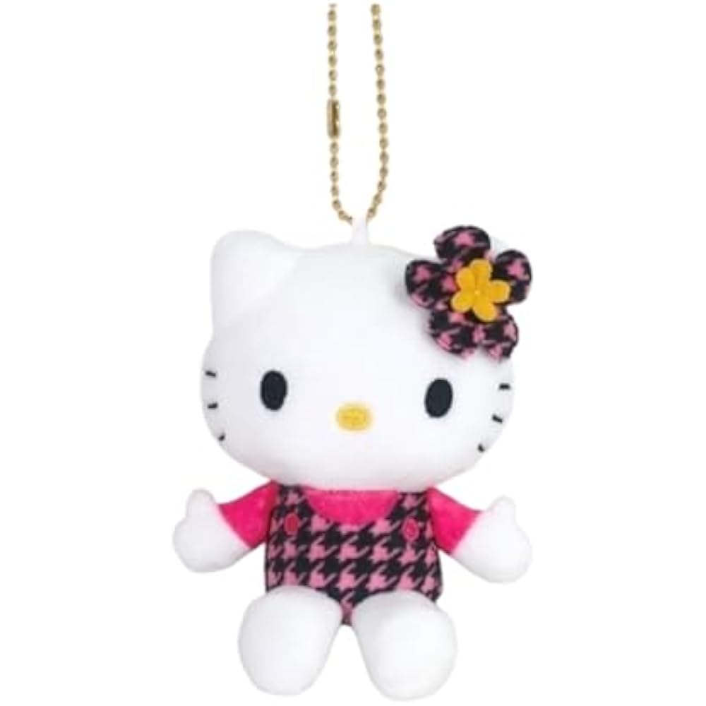 Nakajima Corporation (Nakajima Corporation) Hello Kitty Mascot Collection Kauhana Pink Black 1987...