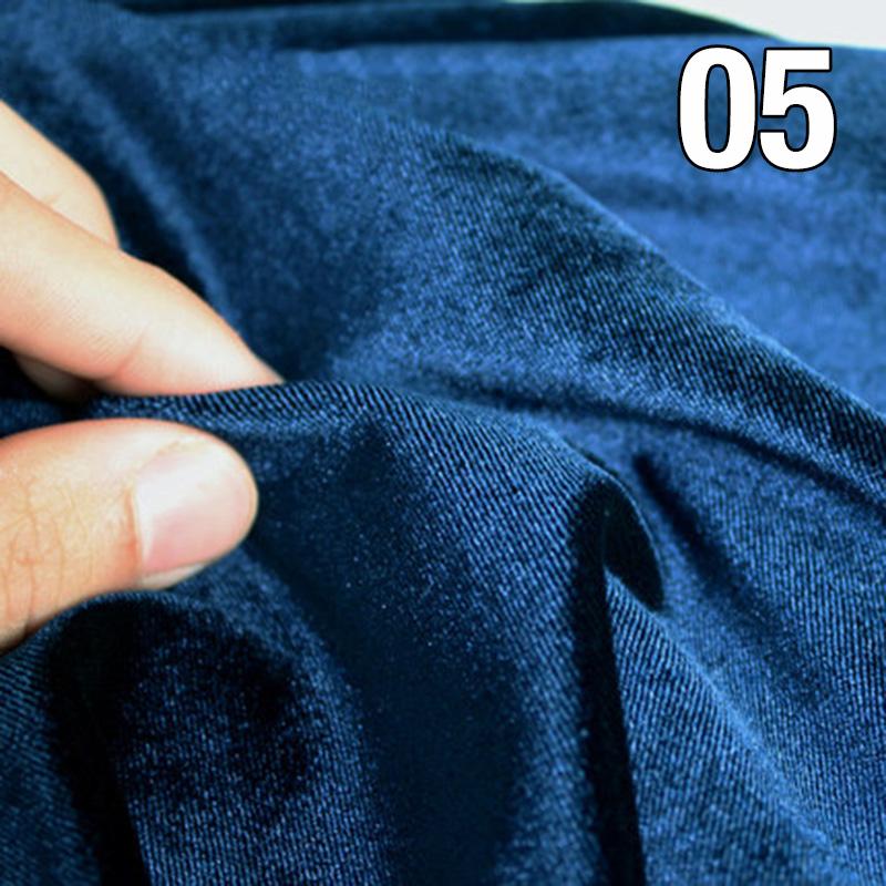 1 Μέτρο Χρυσό Βελούδο Ύφασμα Μαλακό Ελαστικό σε Όλες τις Πλευρές Συμπαγές Χρυσό Βελούδο Ύφασμα Για DIY Ραφή Ρούχων Φόρεμα Υλικό Ταπετσαρίας