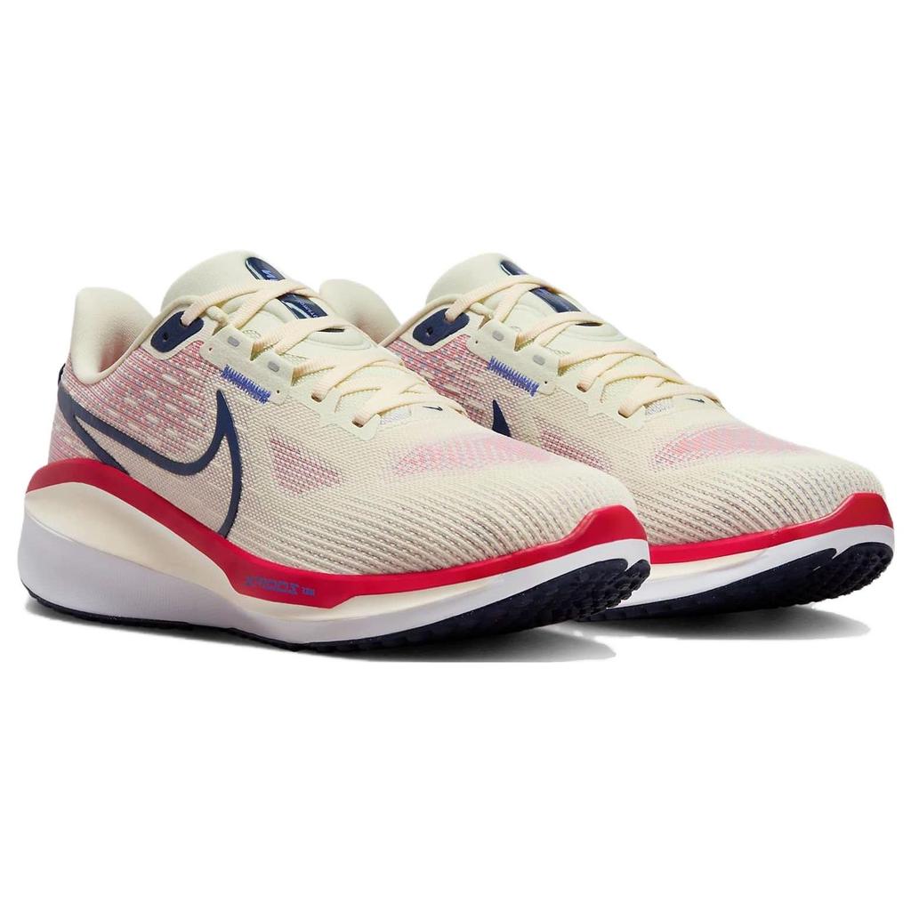 Nike Vomero 17 Sea Glass Midnight Navy Men Sneakers Cream University-Red Blue-Joy FB1309-003