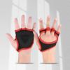 Anti Slip Horizontal Bar Equipment Training Pull-up Anti-cocooning Sports Gym Fitness Half Finger Gloves with Wrist Guards